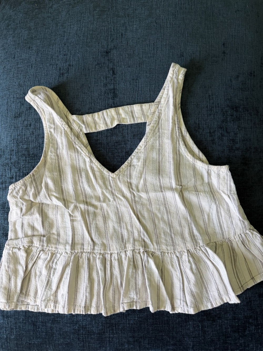 Nordstrom striped crop top